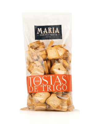 Mini Tostas de Trigo Maria Confeitaria