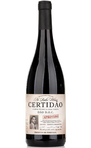 Red Wine Certificate