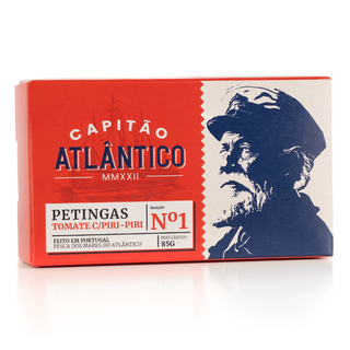 Sardines in Tomato Sauce with Piri-piri Captain Atlantic 85 g